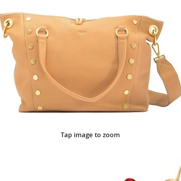 Hammitt Bags Hammitt The Daniel Rivet Large Toasted Tan Leather